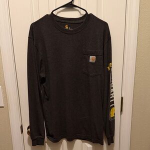 Carhartt Dark Gray Long Sleeve Tee